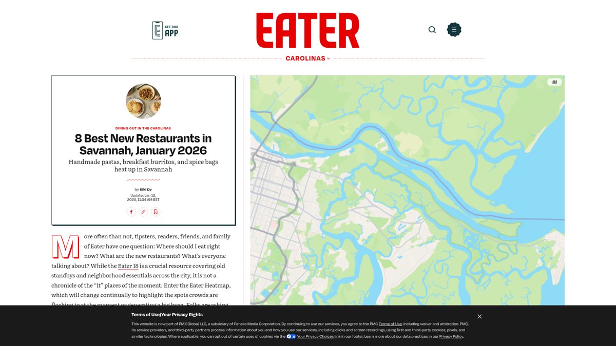 Eater Carolinas: 11 Hottest New Restaurants to Check Out in Savannah, July 2024