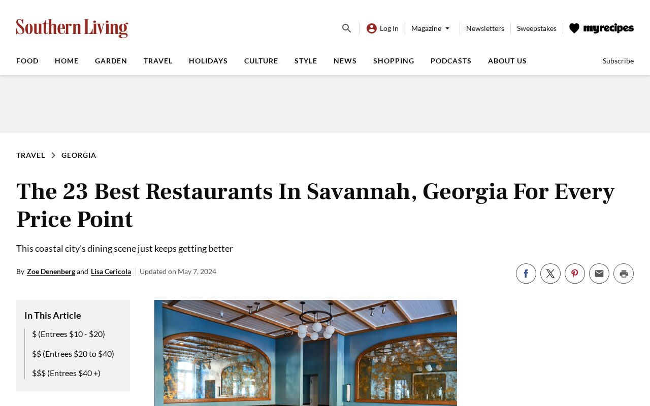Southern Living: The Best Restaurants In Savannah, Georgia