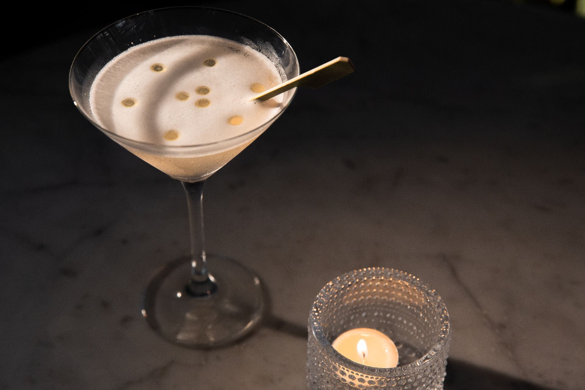 Cocktail at the bar