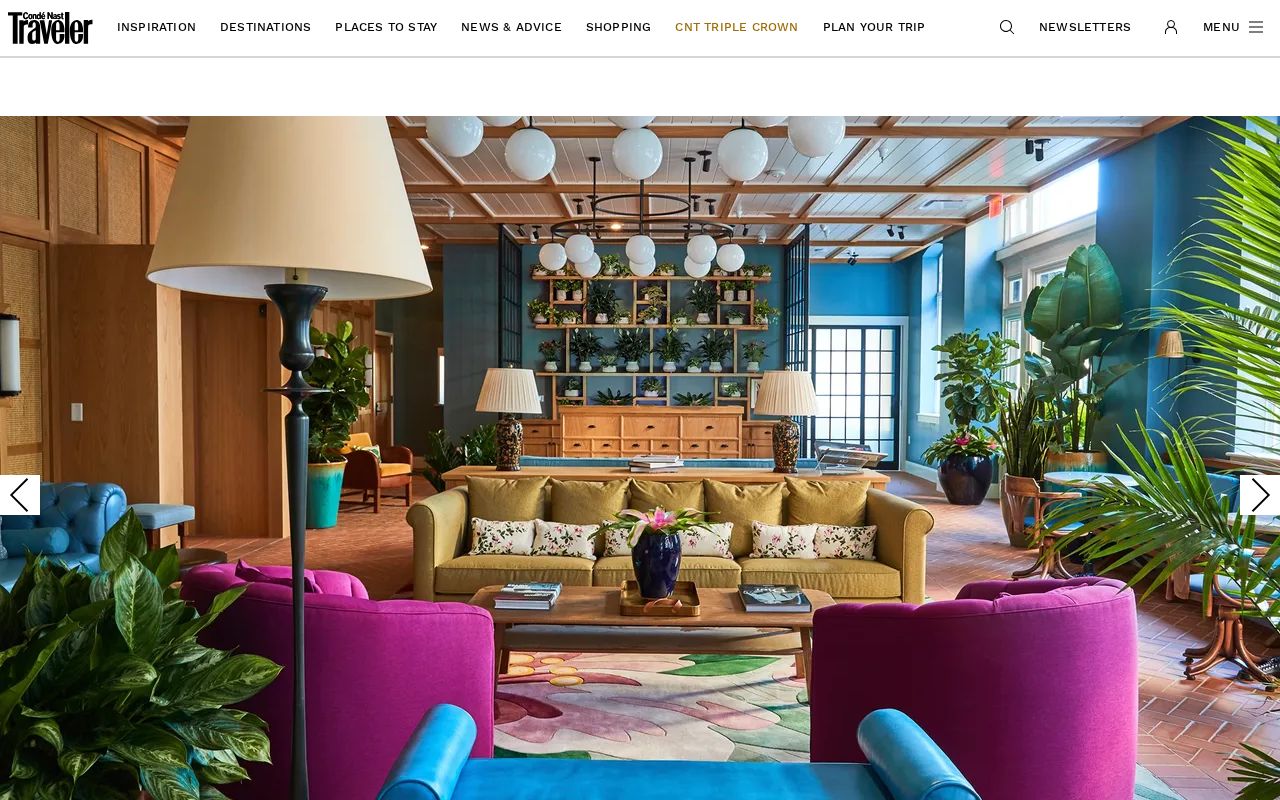 Condé Nast Traveler: The Drayton Hotel — Hotel Review